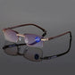 Sapphire High Hardness Anti Blue Light Intelligent Dual Focus Reading Glasses