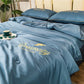 High-grade comfortable skin-friendly ice silk quilt Set