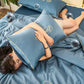 High-grade comfortable skin-friendly ice silk quilt Set