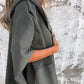 Women's Open Front Cloak Cape Coat