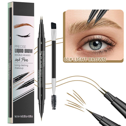 🎉BUY 1 GET 1 FREE🎉2 in 1 Liquid Eyebrow Pen -- Waterproof & Sweatproof